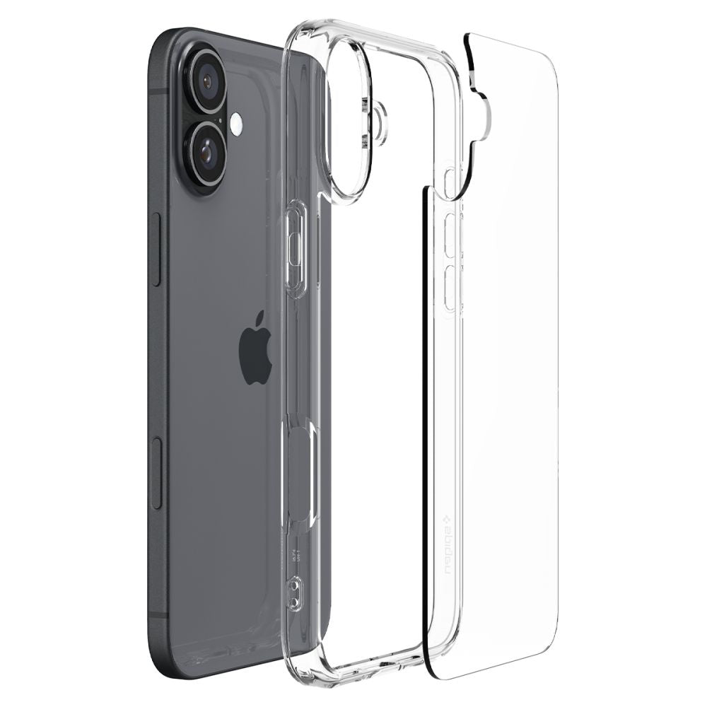 Spigen Ultra Hybrid Iphone 16 Krystalklar