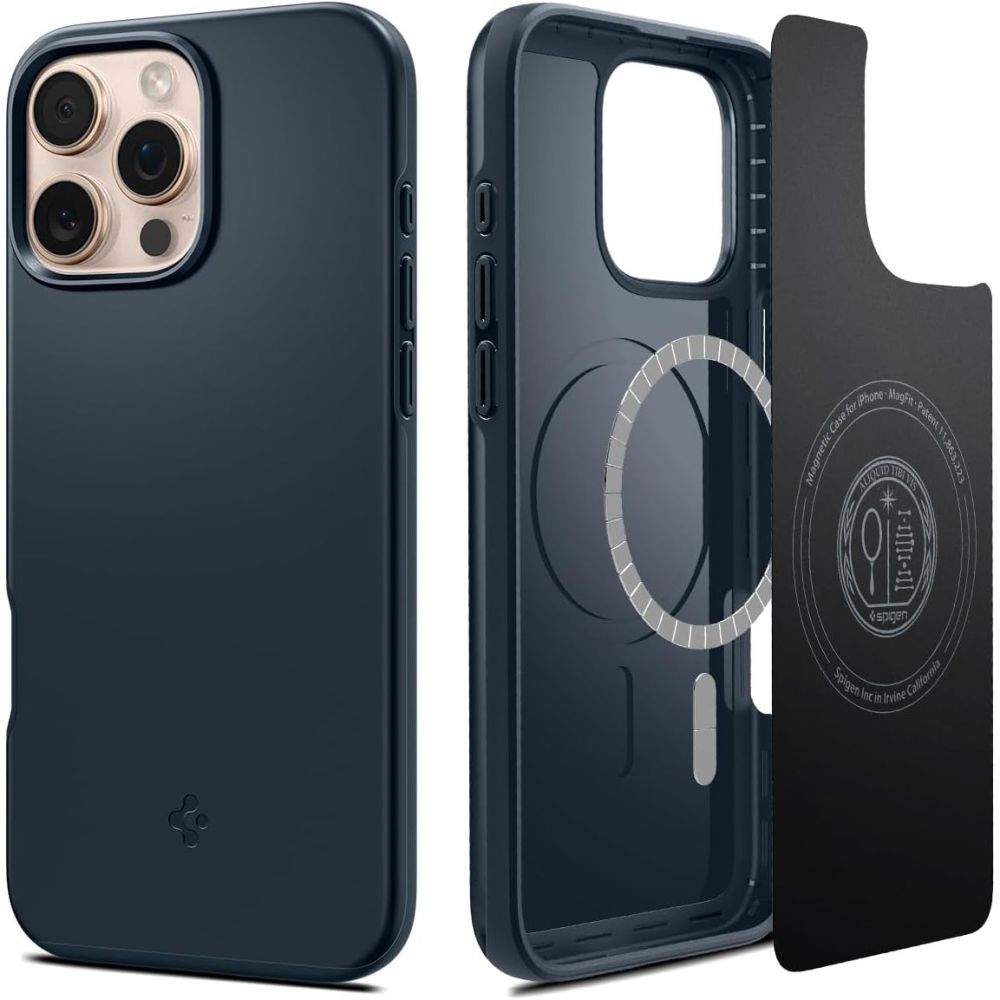 Spigen Thin Fit Magsafe Iphone 16 Pro Max Metal Slate