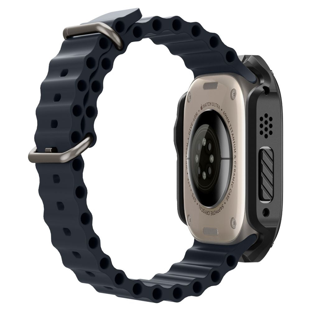 Spigen Tough Armor Apple Watch Ultra 1 / 2 / 3 / 4 (49 Mm) Sort