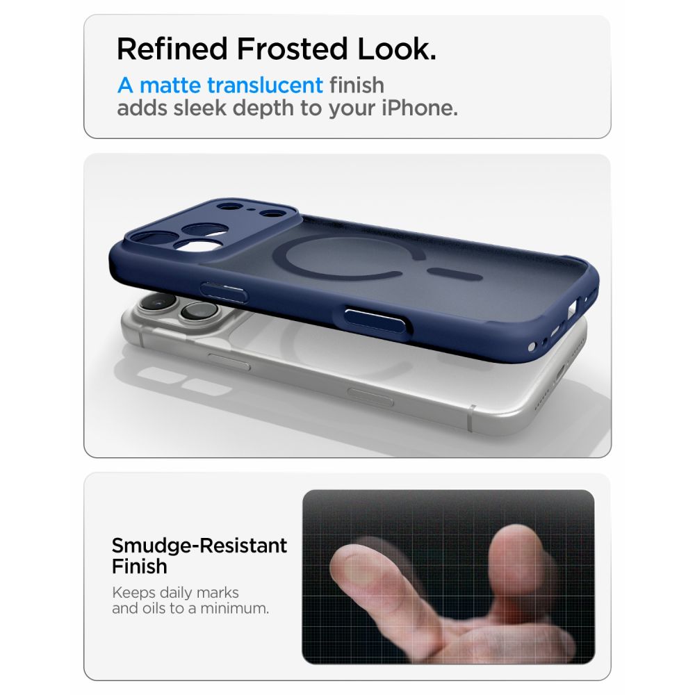 Spigen Ultra Hybrid Magsafe Iphone 17 Pro Max / 18 Pro Max Frost Deep Blue