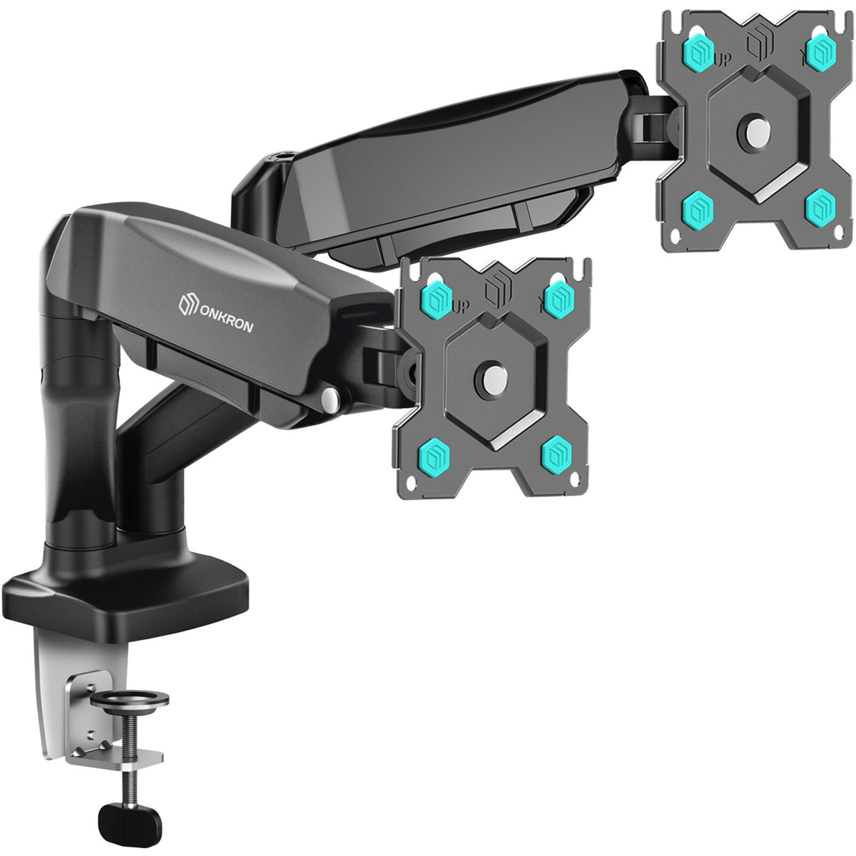ONKRON G160-B monitor mount / stand 81.3 cm (32") Desk Black