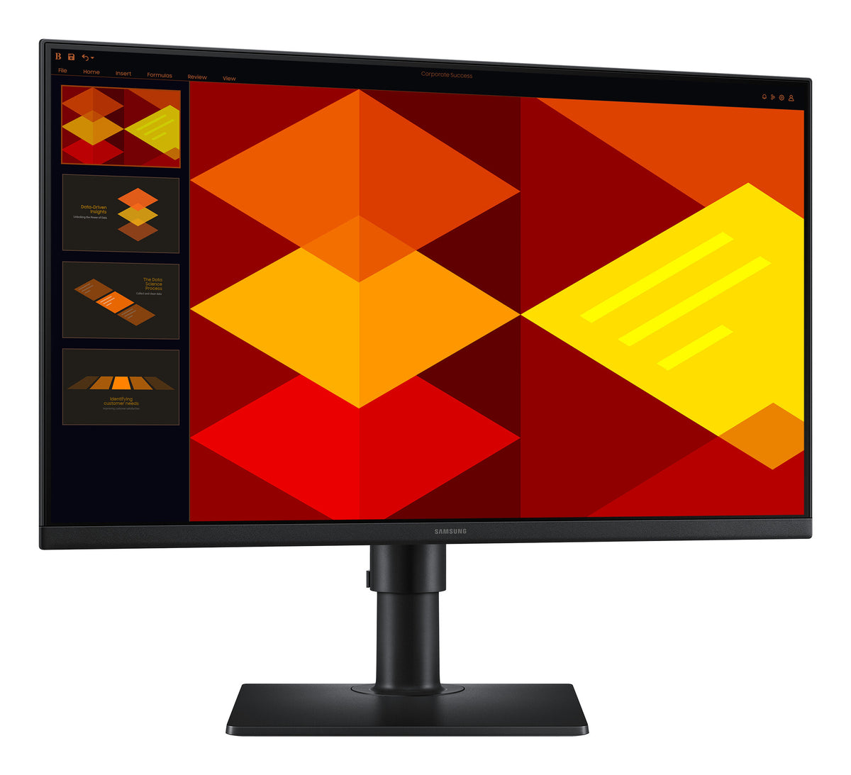 Samsung LS24D400GSUXXE computerskærm 61 cm (24") 1920 x 1080 pixel Fuld HD LCD Sort