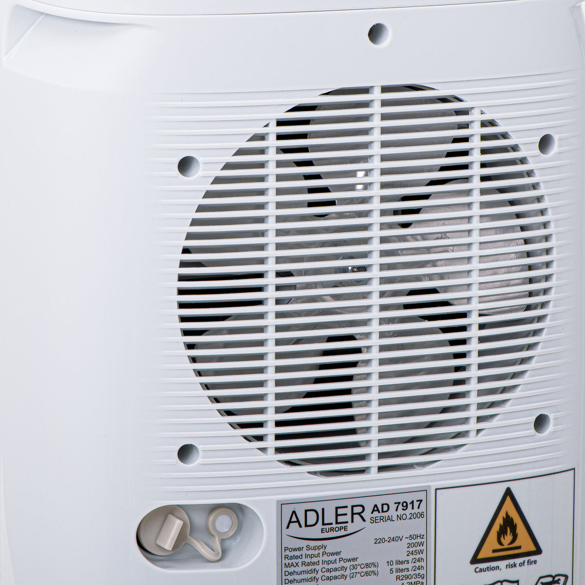 Adler AD 7917 dehumidifier 2.2 L 45 dB 200 W White