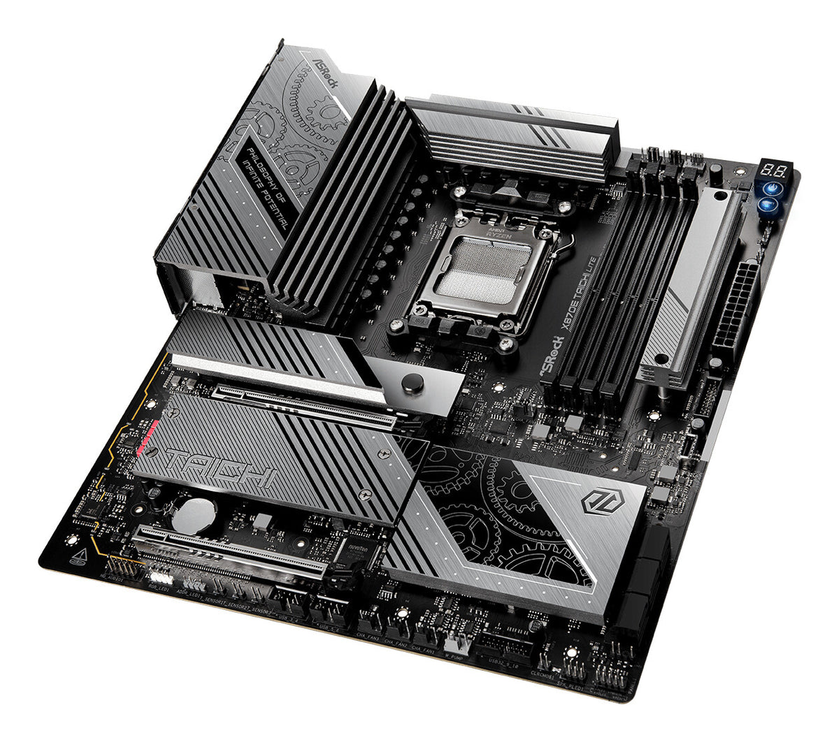 ASRock X870E Taichi Lite WiFi Motherboard EATX AM5 Socket DDR5