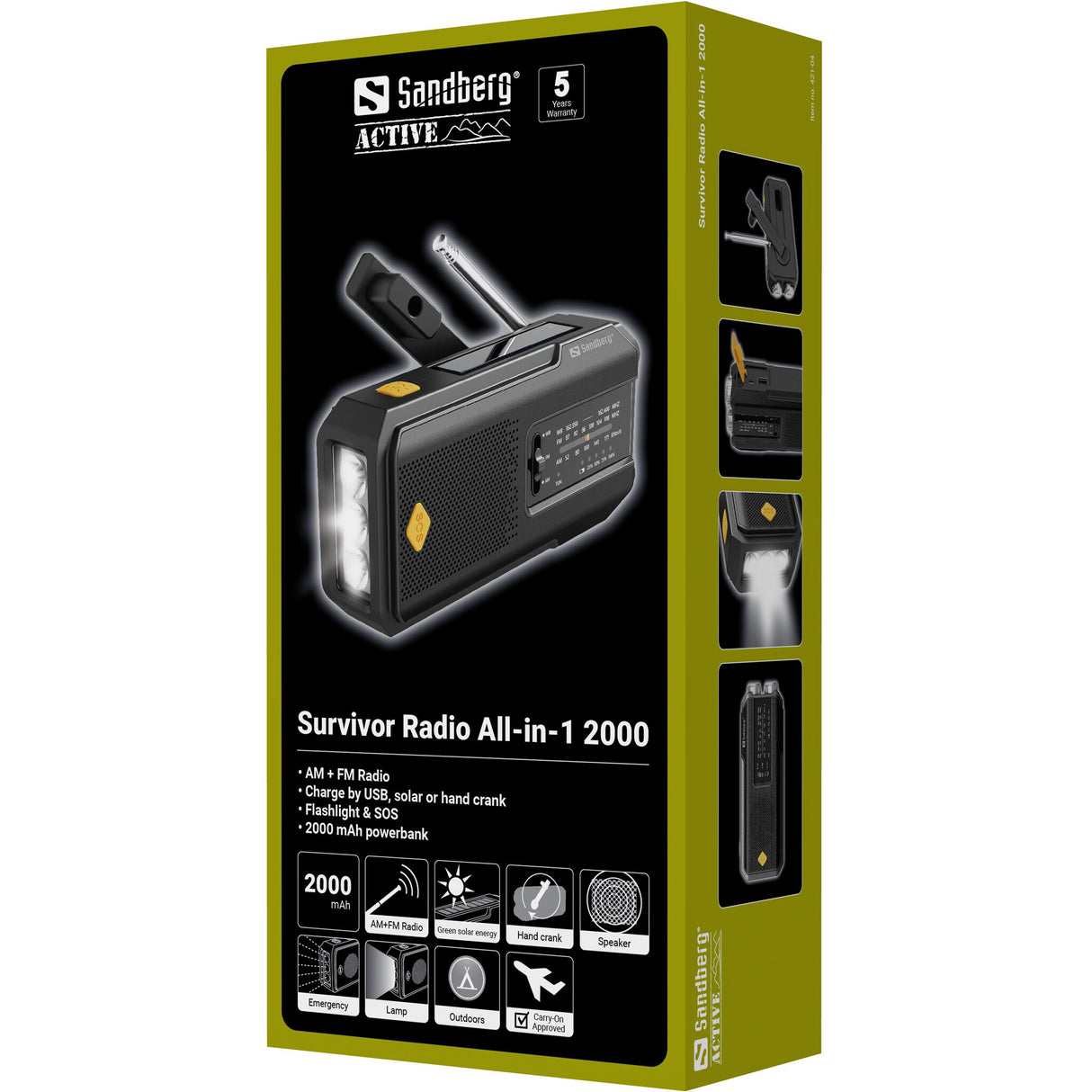 Sandberg Survivor Radio All-in-1 2000
