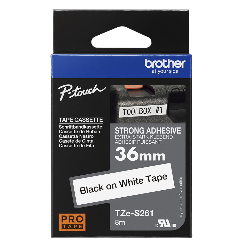 Brother TZE-S261 etiketbånd TZ