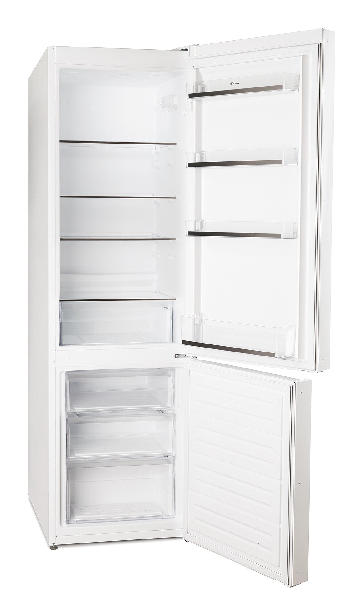 Gram KF 471854 køle-/fryseskab Fritstående 288 L Hvid