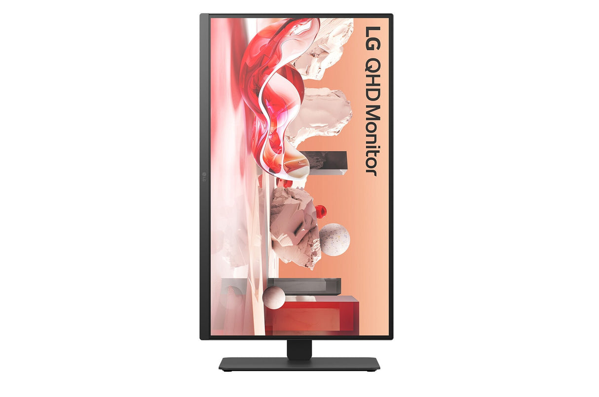 LG 27BA75QB-B.AEU computerskærm 68,6 cm (27") 2560 x 1440 pixel Wide Quad HD LED Sort