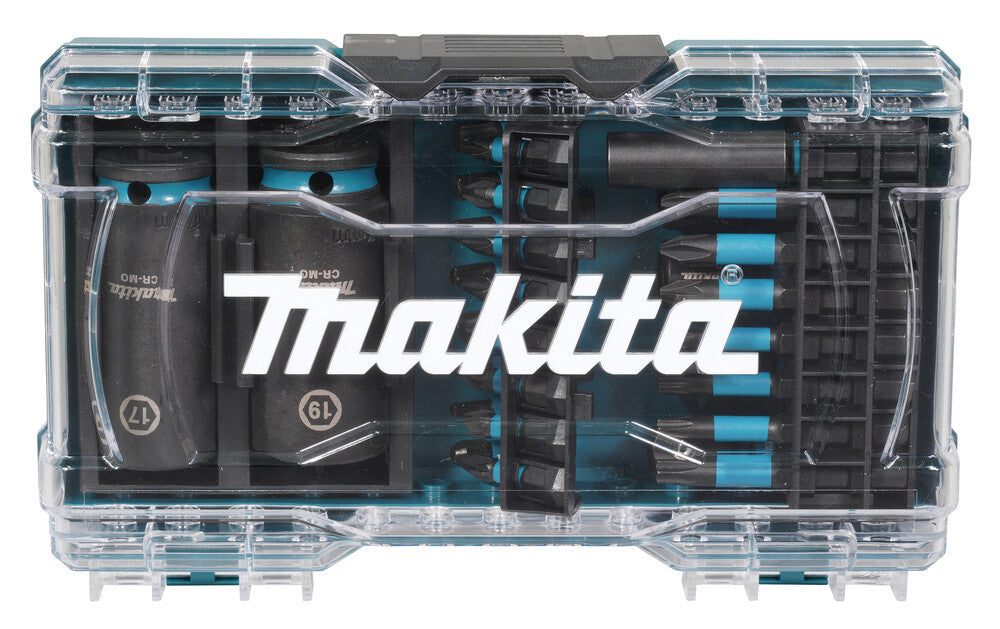 Makita E-22903 Impact Black Slagtoppe og Bitssæt 30-dele