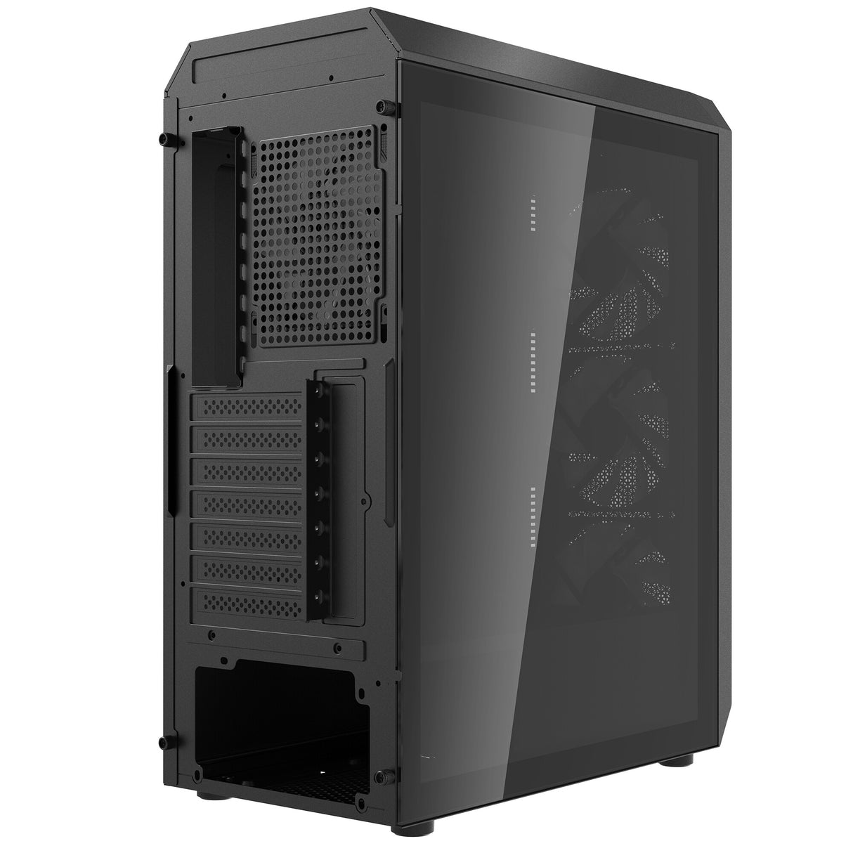 XPG VALOR AIR PLUS Midi Tower Sort