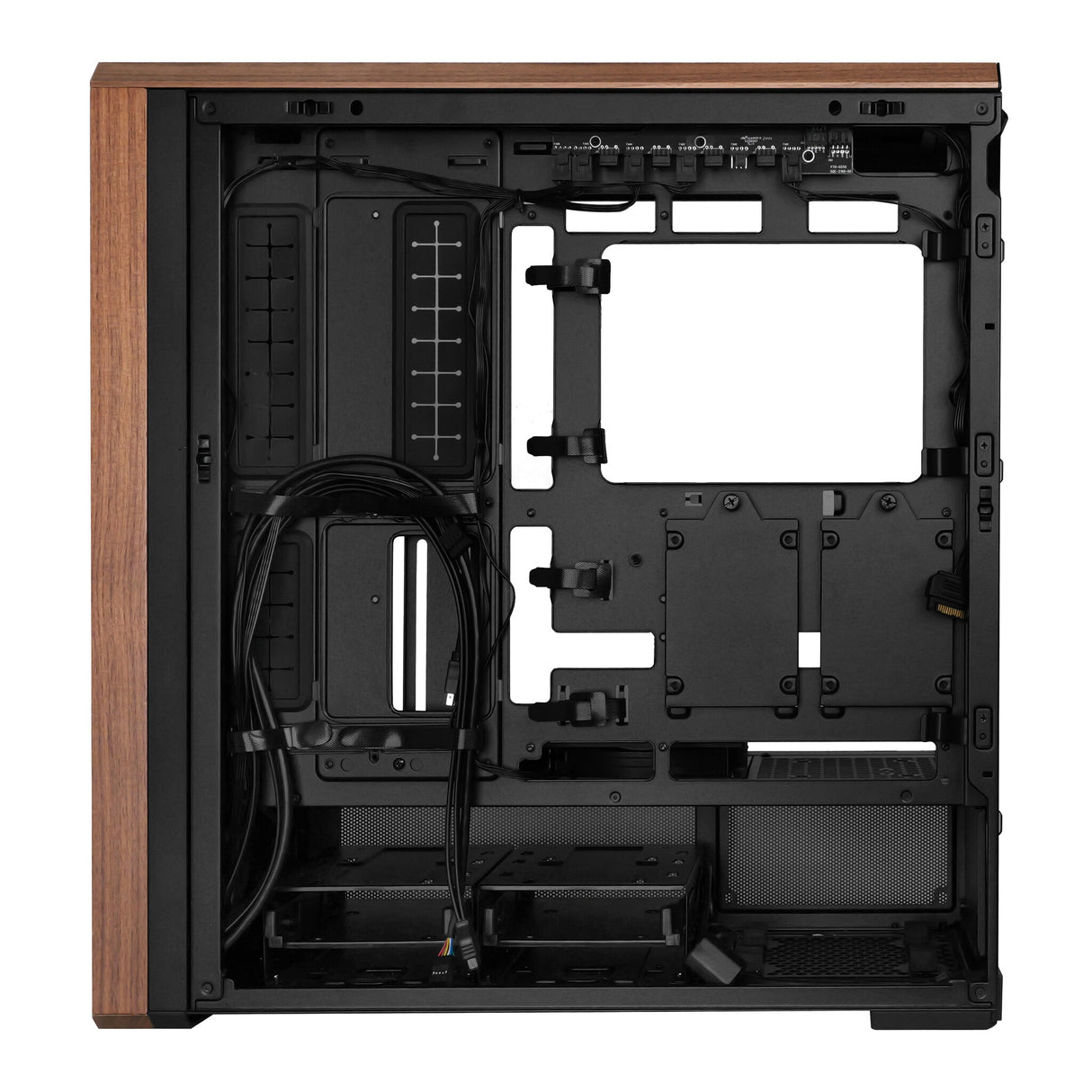 Lian Li Lancool LAN217X computeretui Midi Tower Sort, Træ