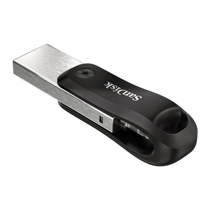 SanDisk 00183588 USB-nøgle 128 GB USB Type-A / Lightning 3.2 Gen 1 (3.1 Gen 1) Sort, Sølv