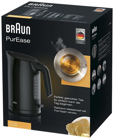 Braun WK3100BK - sort Elkande