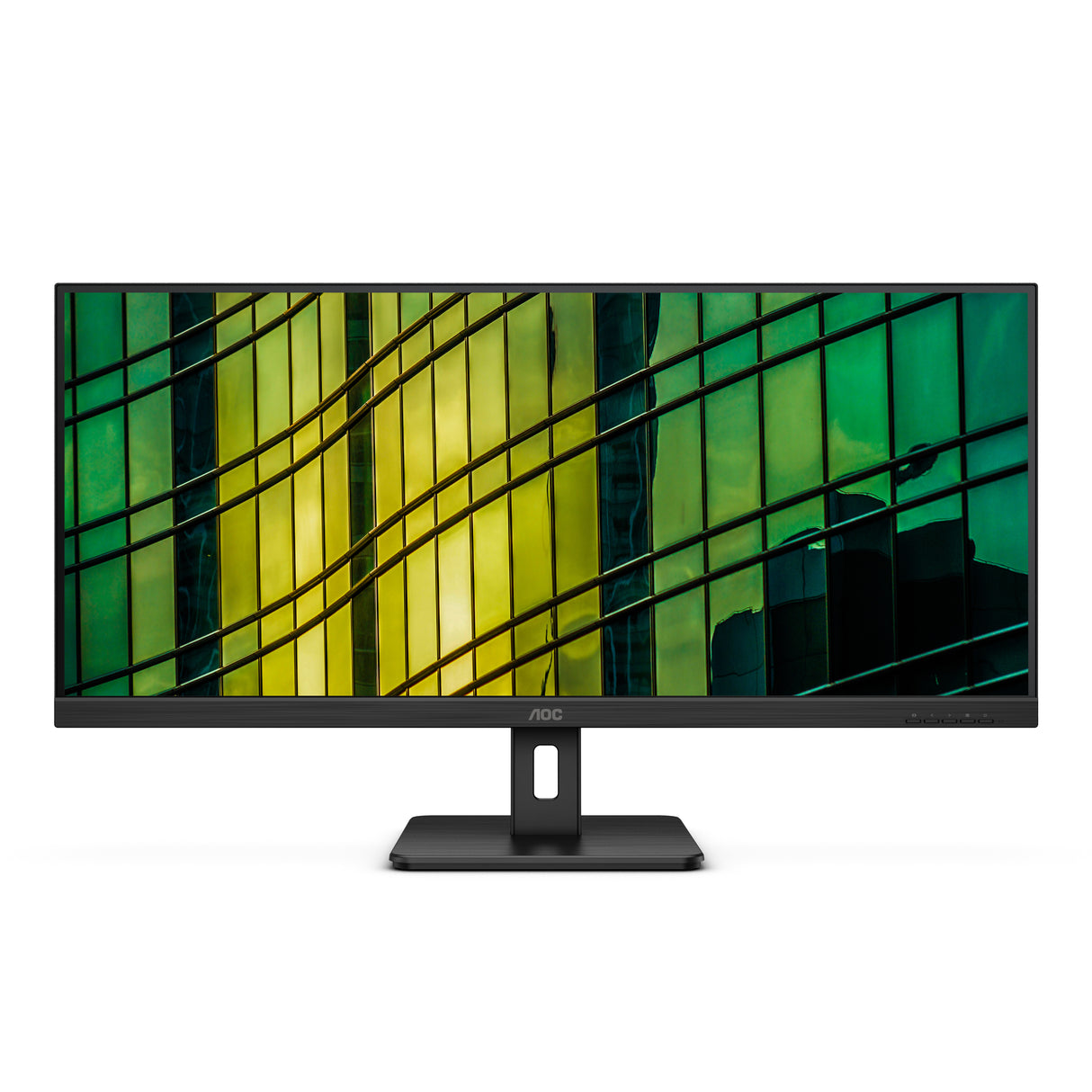 AOC U34E2M computerskærm 86,4 cm (34") 3440 x 1440 pixel Wide Quad HD Sort