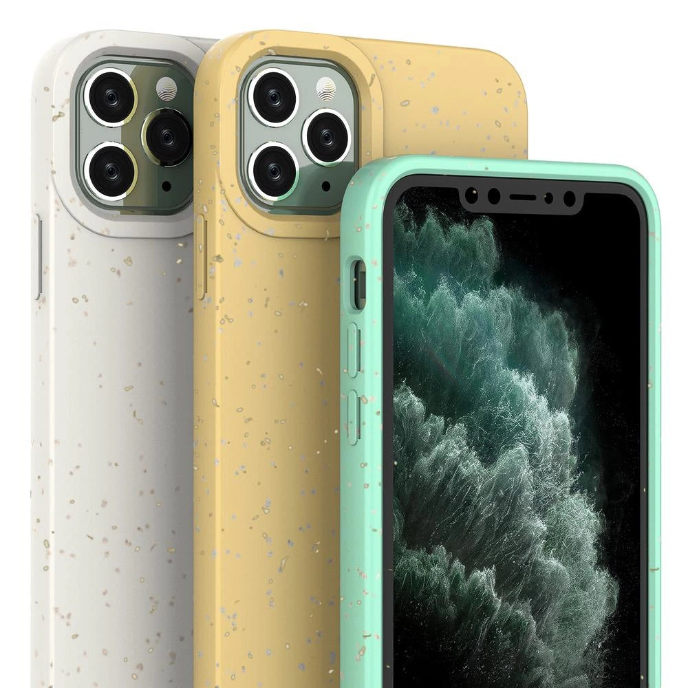 Eco Case Case til iPhone 11 Pro Max Silicone Cover Telefon Shell Mint