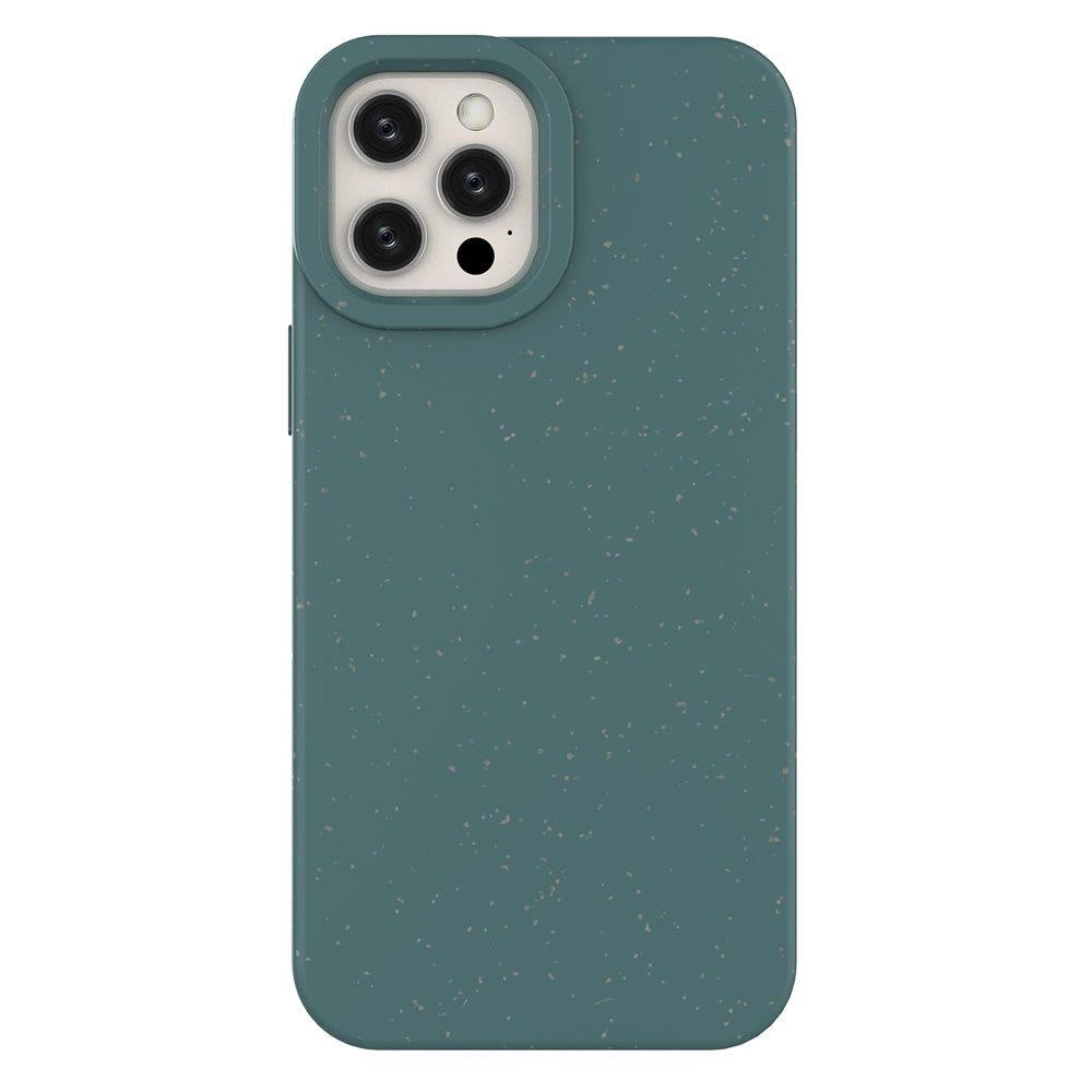 Eco Case Case for iPhone 12 Pro Max Silicone Cover Telefon Cover Grøn