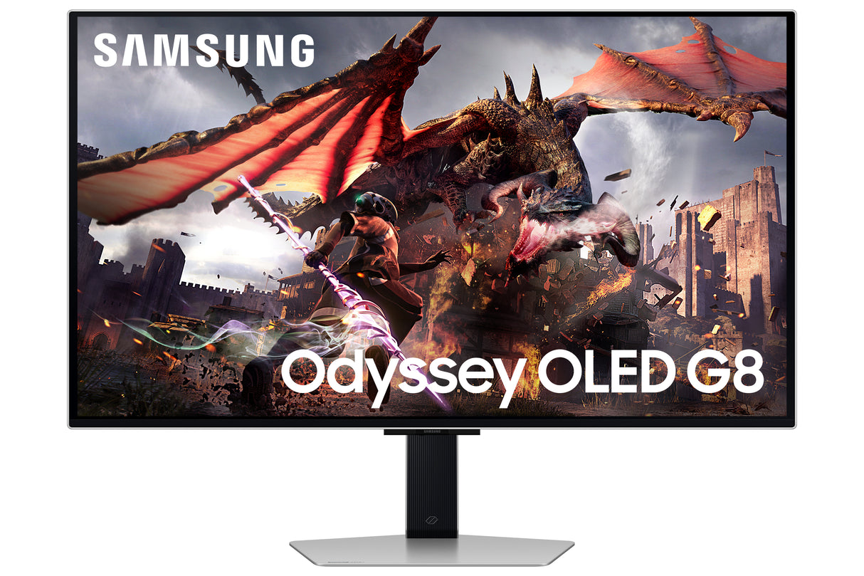 Samsung G80SD computerskærm 81,3 cm (32") 3840 x 2160 pixel 4K Ultra HD OLED Sølv