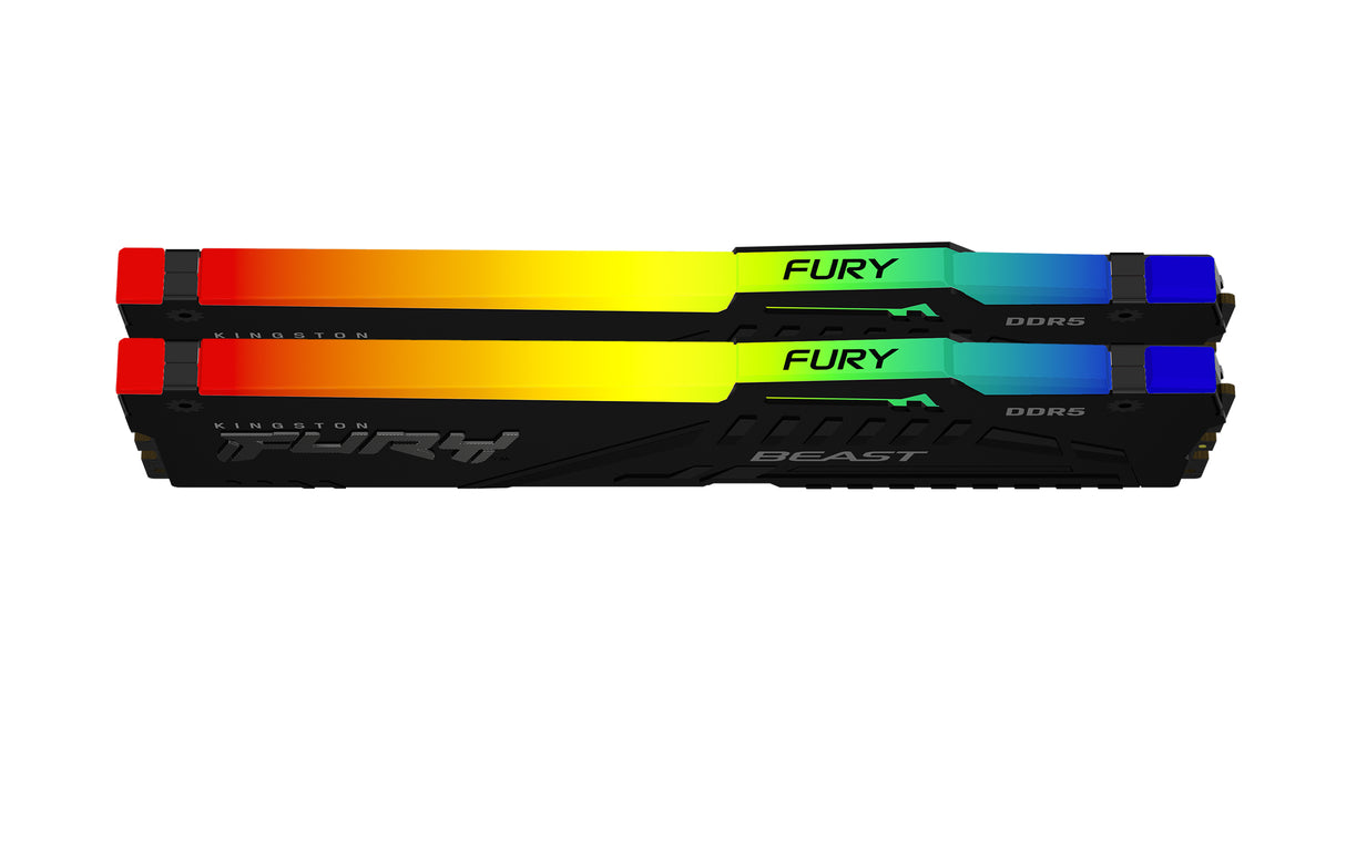 Kingston Technology FURY Beast 32GB 6000MT/s DDR5 CL36 DIMM (sæt med 2) RGB EXPO