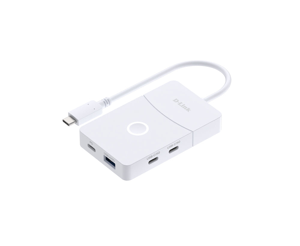 D-LINK 5-in-1 USB-C Hub with Wireless HDMI