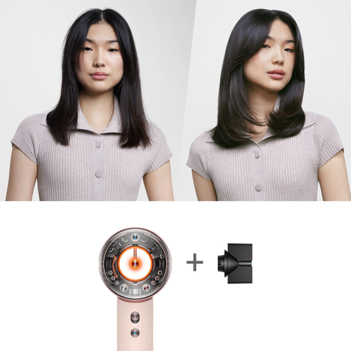 Dyson Supersonic Nural hårtørrer 1600 W Lyserød, Roseguld