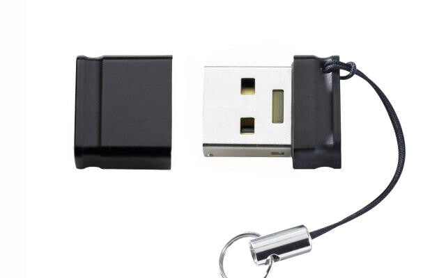 Intenso Slim Line USB-nøgle 128 GB USB Type-A 3.2 Gen 1 (3.1 Gen 1) Sort