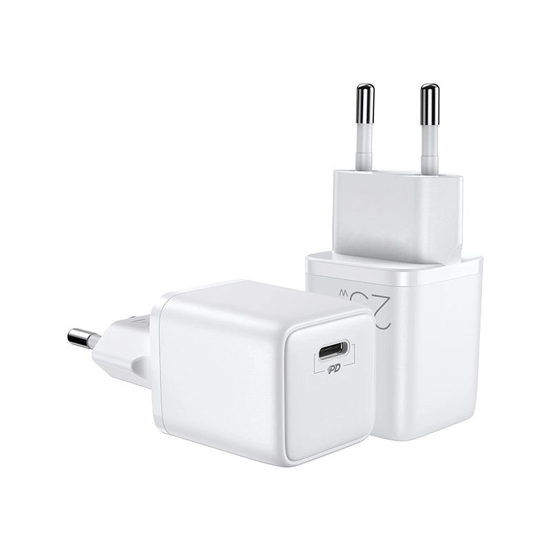 Joyroom hurtig vægoplader USB Type C 25W 3A EU plug hvid (L-P251)