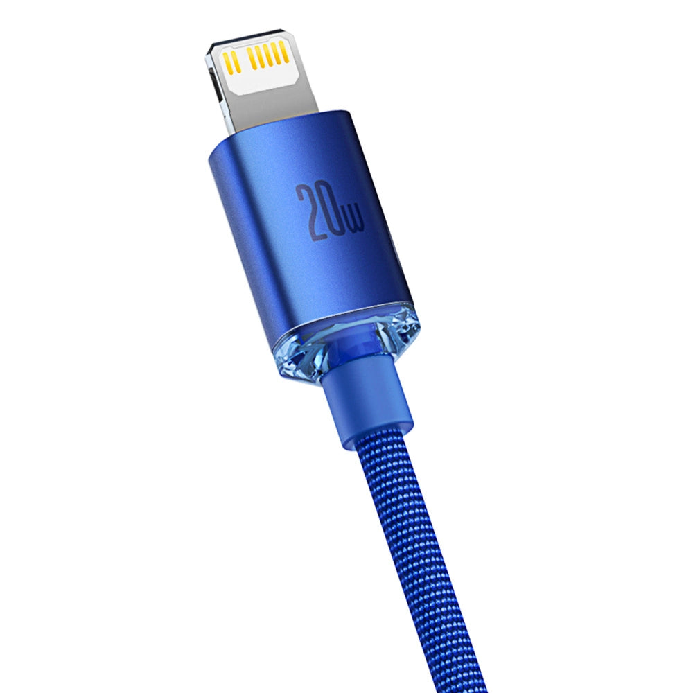 Baseus CAJY000203 Lightning - USB-C PD kabel 20W 480Mb/s 1.2m - blå