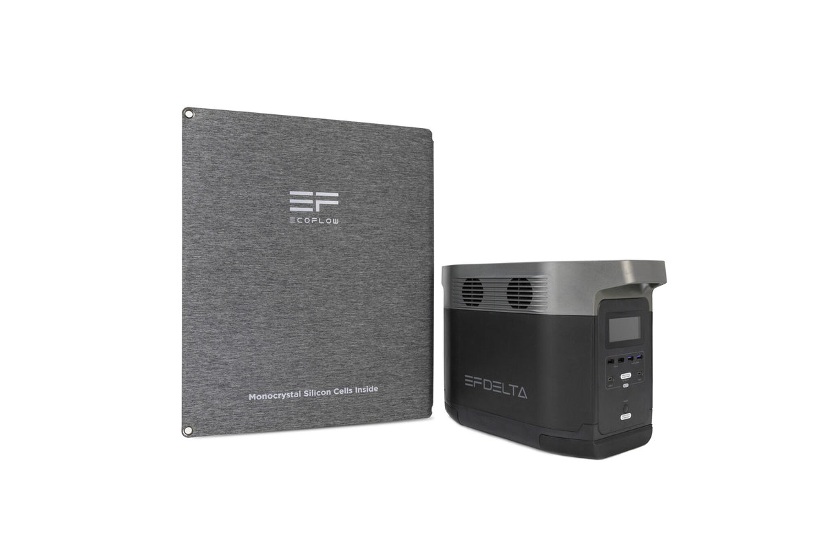 EcoFlow EFSOLAR110N solpanel 110 W Monokrystallinsk silicium
