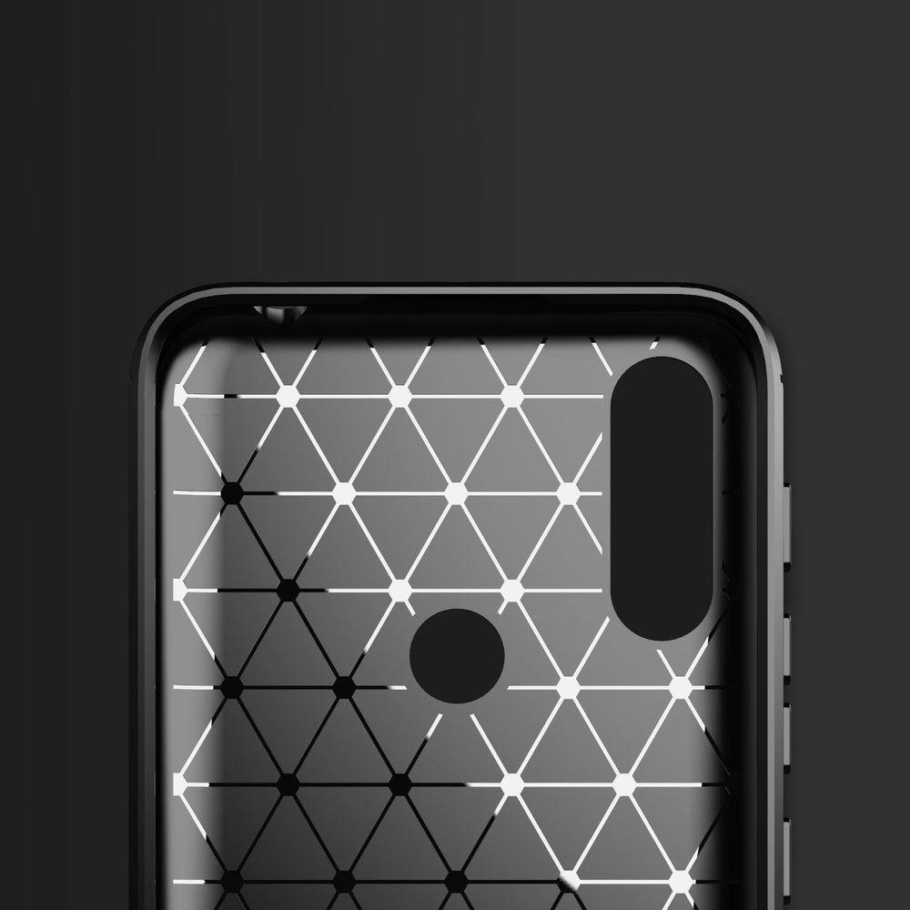 Carbon Case Flexible Cover Sleeve Motorola Moto E7i Power sort