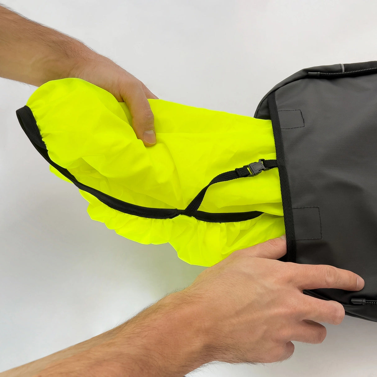 Wozinsky cykeltaske dobbelt rygsæk 2in1 30l sort (WBB30BK)