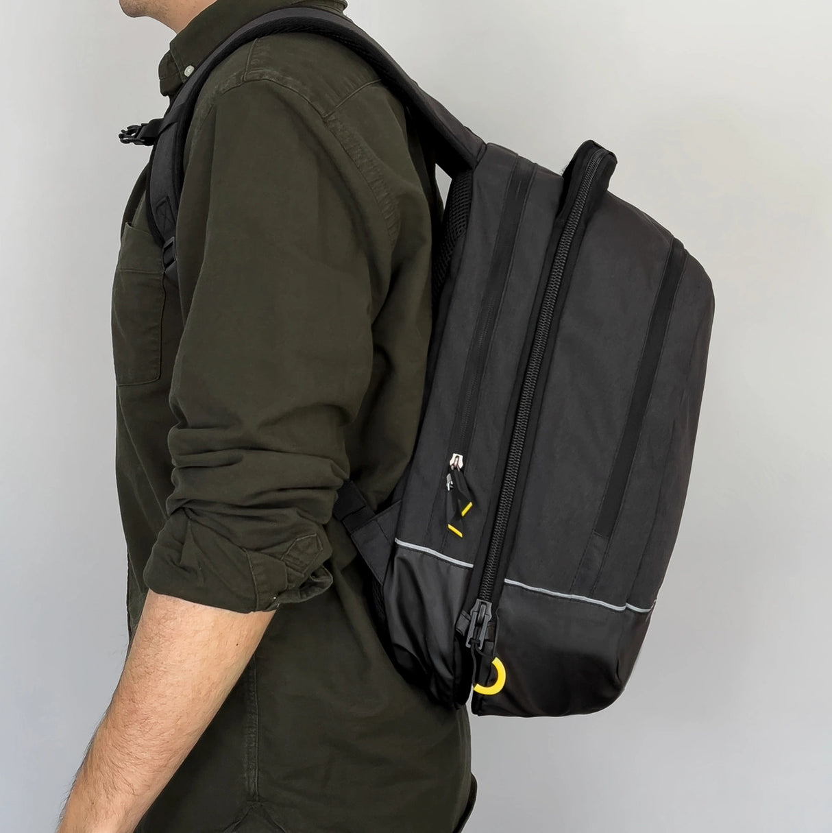 Wozinsky cykeltaske dobbelt rygsæk 2in1 30l sort (WBB30BK)