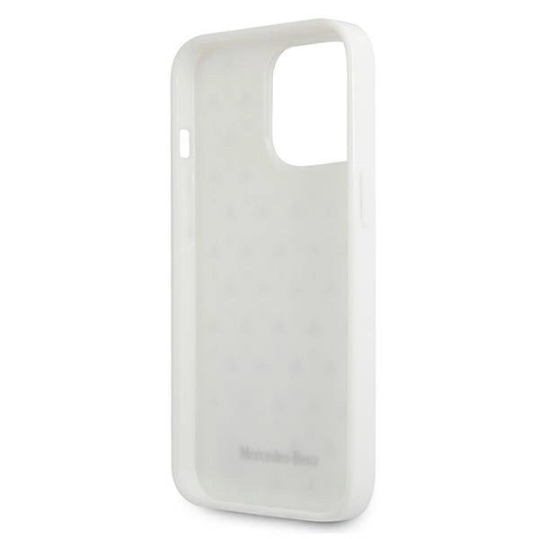 Mercedes MEHCP13LESPWH iPhone 13 Pro / 13 6,1" hvid/hvid hardcase Silver Stars mønster