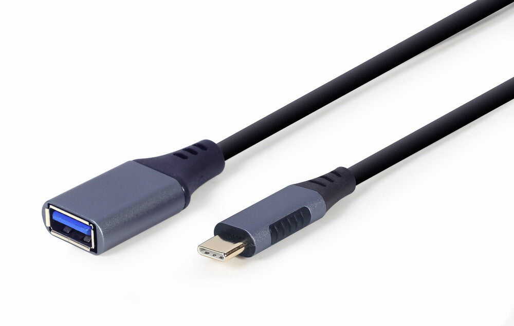 Gembird A-USB3C-OTGAF-01 USB-kabel USB 3.2 Gen 1 (3.1 Gen 1) 0,15 m USB C USB A 5 Gbit/sek. Grå