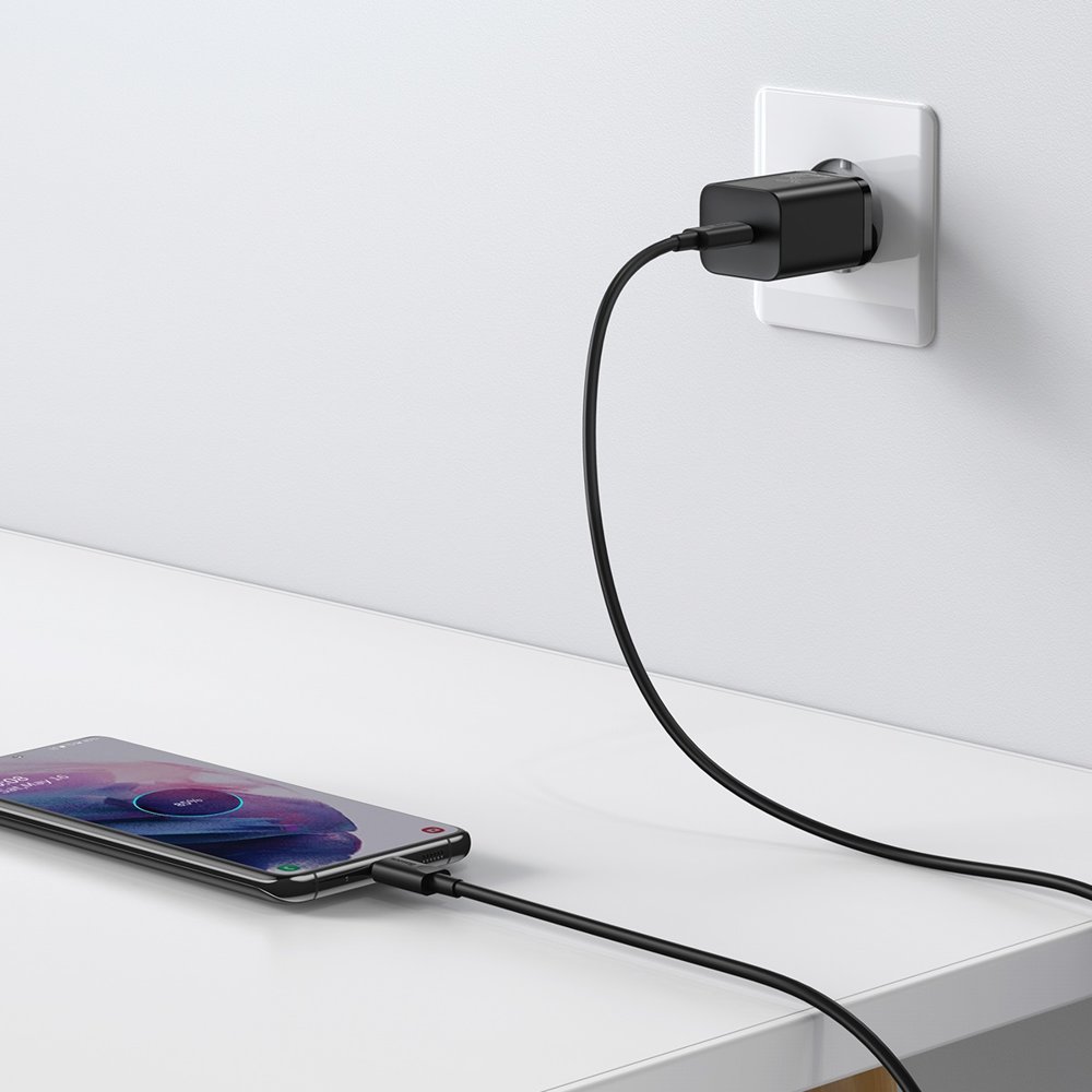 Baseus Super Si 1C fast charger USB Type C 25W Power Delivery Quick Charge black (CCSP020101)