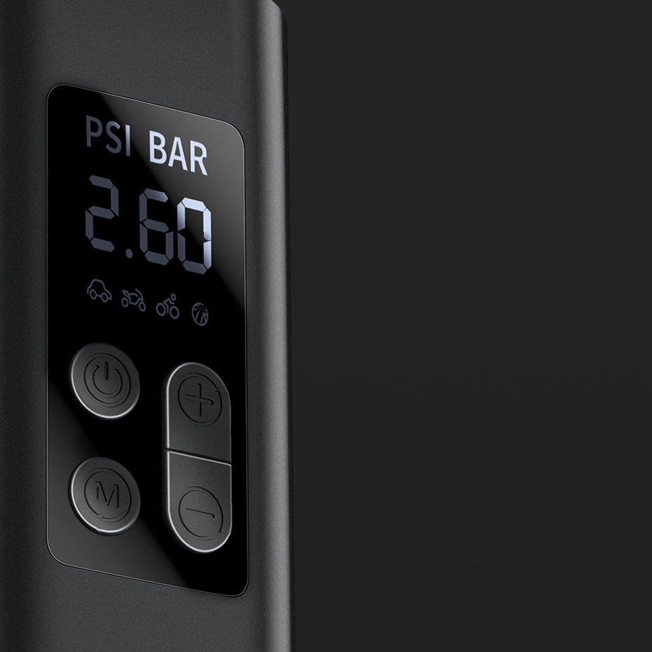 Baseus CRCQ000001 Mini-dækkompressor til cigarettestænderafdeling - sort