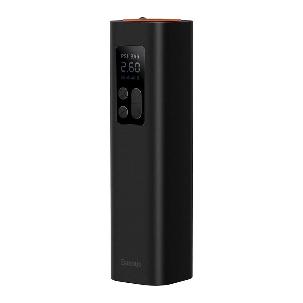 Baseus CRCQ000001 Mini-dækkompressor til cigarettestænderafdeling - sort