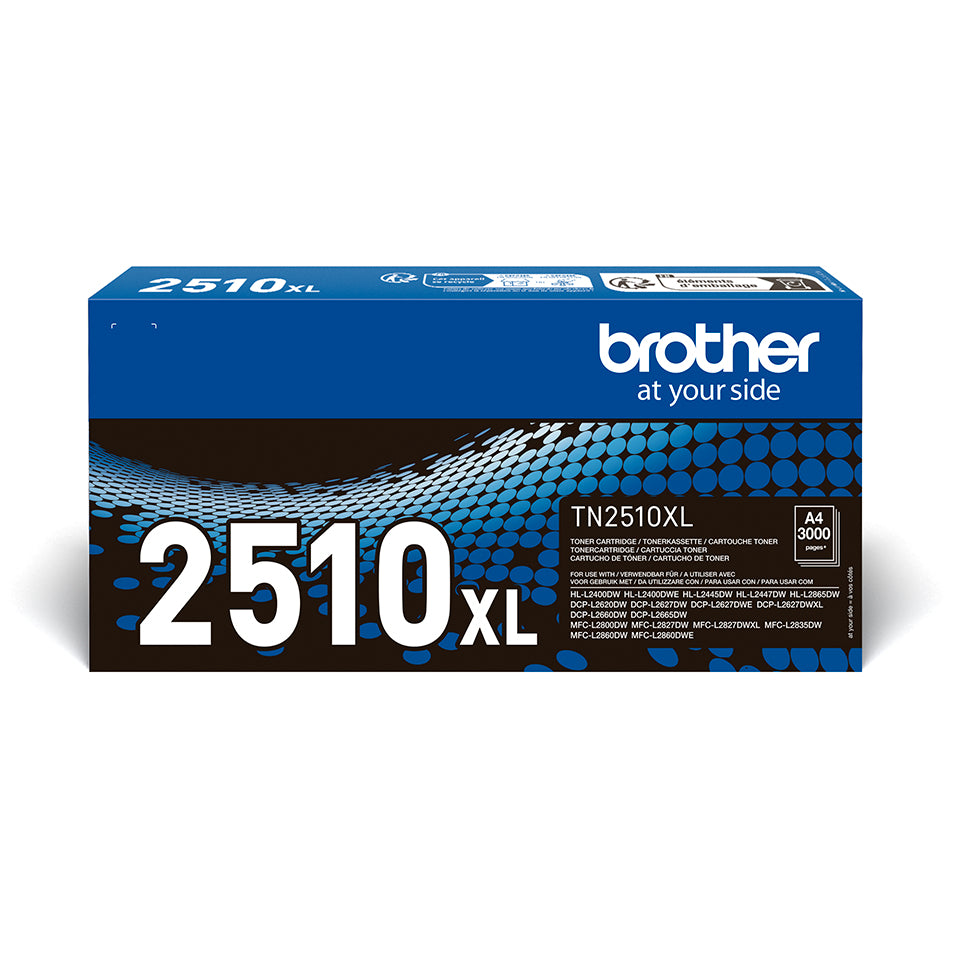Brother TN-2510XL tonerpatron 1 stk Original Sort