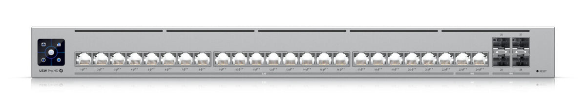 Ubiquiti UniFi Pro HD Switch 24-porte 10 Gigabit Ethernet / 2.5 Gigabit Ethernet PoE++