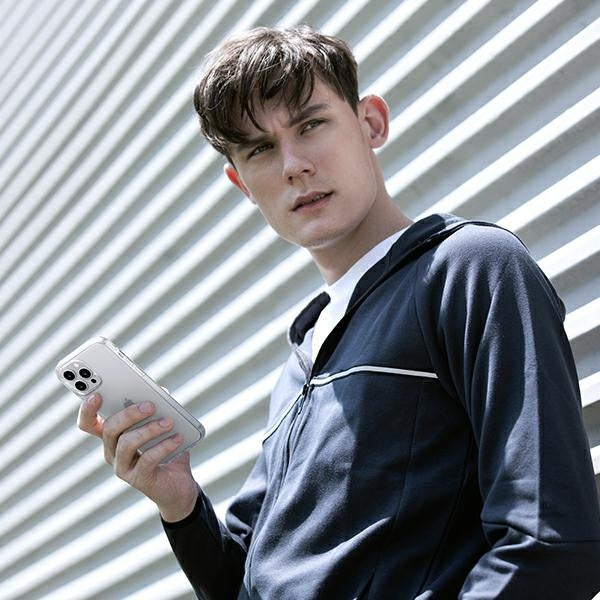 Uniq Clarion fodtøj til iPhone 13 Pro Max - gennemsigtigt