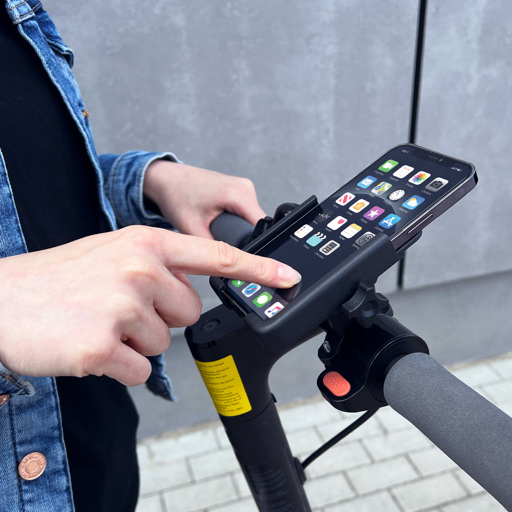 Wozinsky cykelholder i metal, sort til løbehjul (WBHBK3)