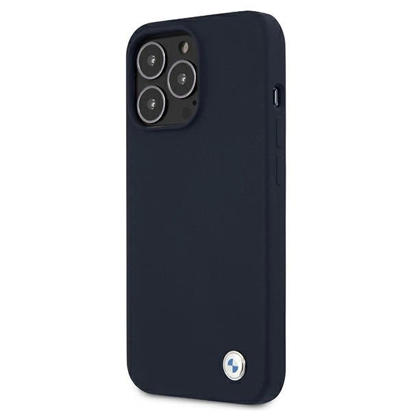 BMW silikone Signature Case til iPhone 13 Pro Max 6.7" - Navy Blue