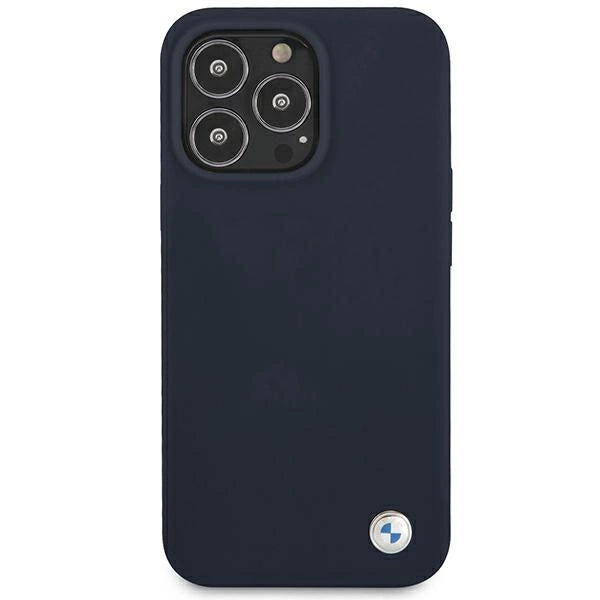 BMW silikone Signature Case til iPhone 13 Pro Max 6.7" - Navy Blue
