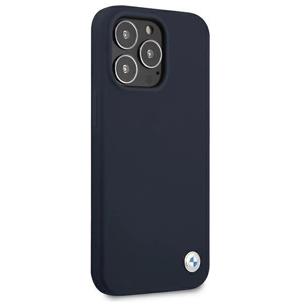 BMW silikone Signature Case til iPhone 13 Pro Max 6.7" - Navy Blue
