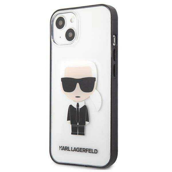 Karl Lagerfeld KLHCP13SHIKCK iPhone 13 mini 5,4" gennemsigtig Ikonik Karl
