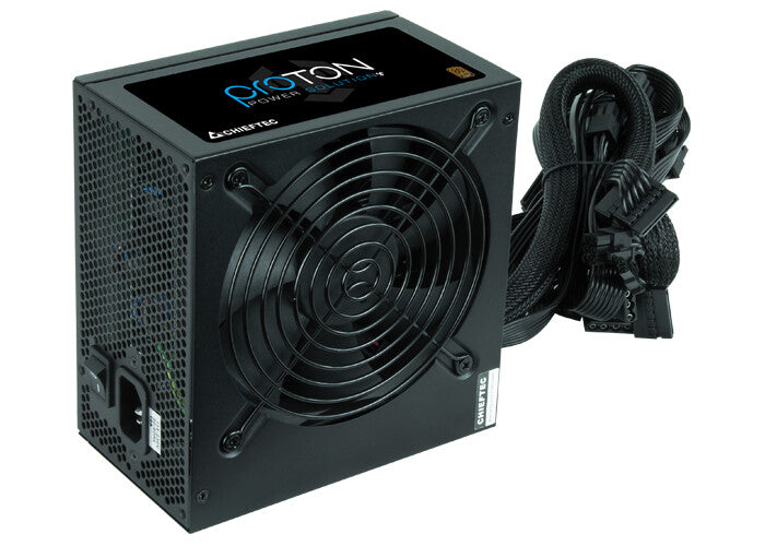 Chieftec BDF-600S enhed til strømforsyning 600 W 24-pin ATX ATX Sort