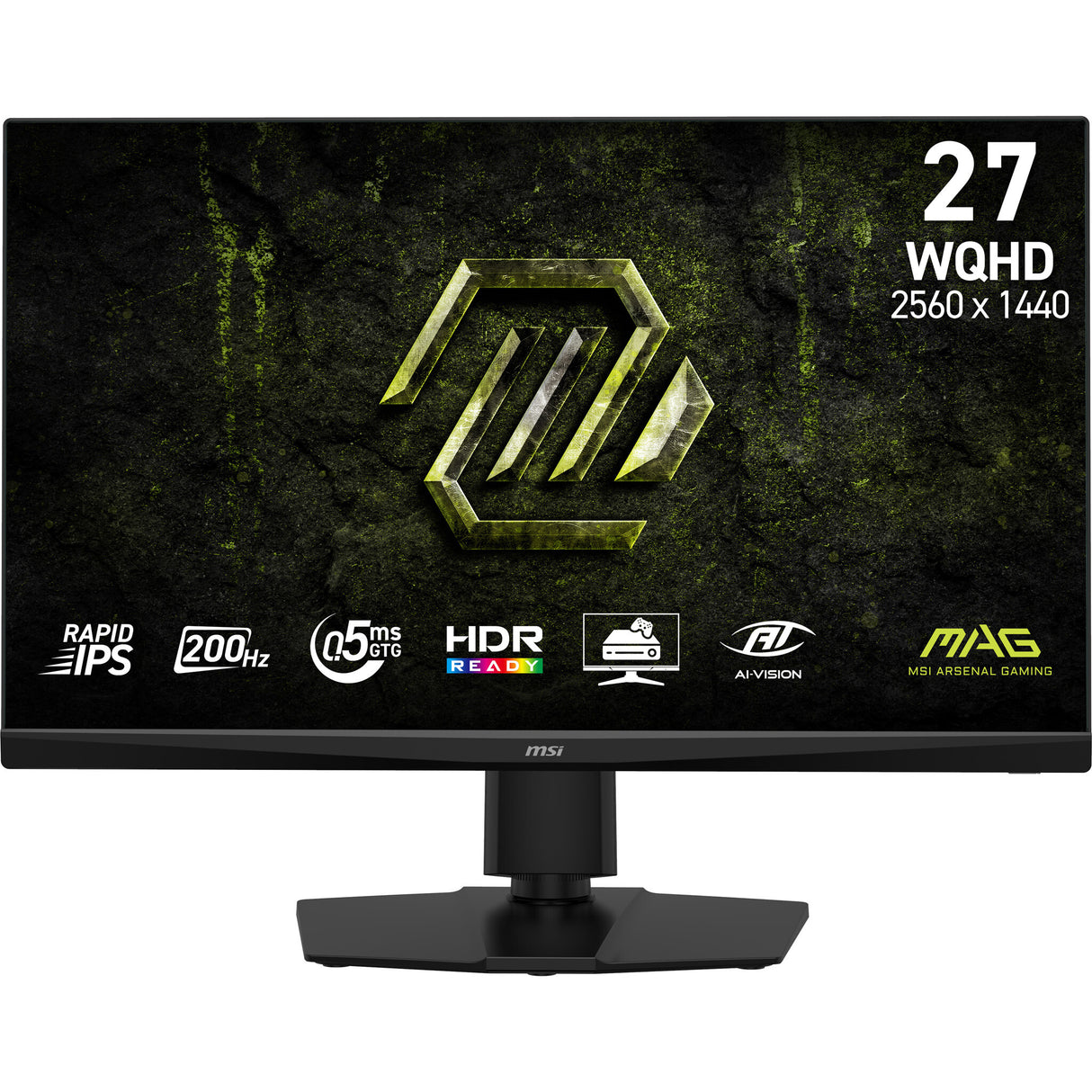 MSI MAG 272QPF E20 computerskærm 68,6 cm (27") 2560 x 1440 pixel Wide Quad HD LED Sort