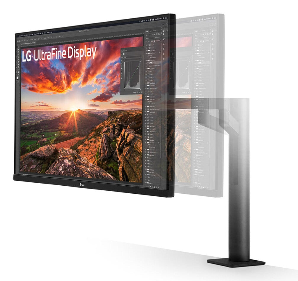 LG 32UN880K computer monitor 81.3 cm (32") 3840 x 2160 pixels 4K Ultra HD Black