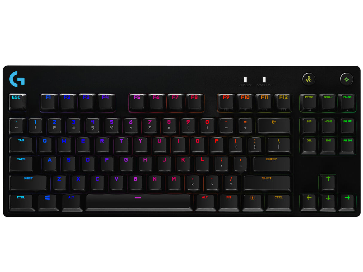 Logitech G 920-009391 tastatur Spil USB Nordisk Sort