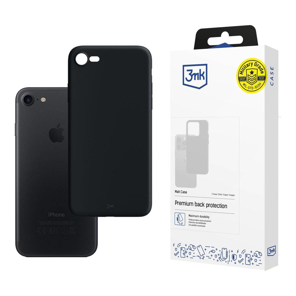 Apple iPhone 7/8/SE 2020/2022 - 3mk Matt Case sort