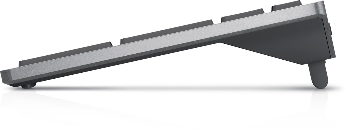 DELL KB740 tastatur Kontor RF trådløs + Bluetooth QWERTY Russisk Grå, Sort